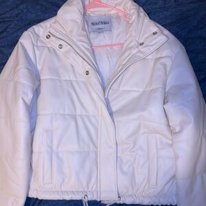 Classic White Puffer Jacket